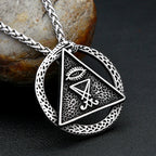 PENDRA Luciferseal Retro Stainless Steel Lucifer Pendant