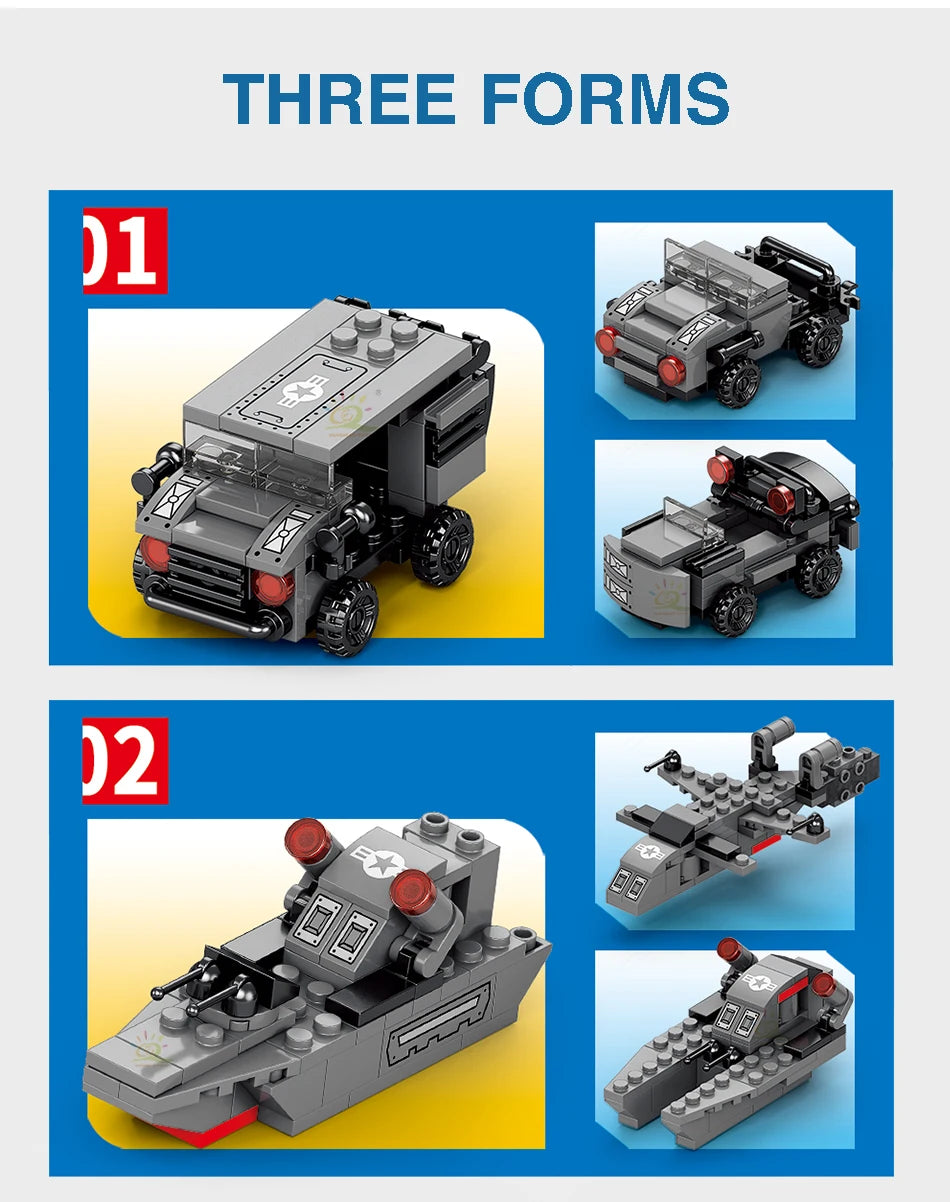 PENDRA Military Attack Fighter Building Set