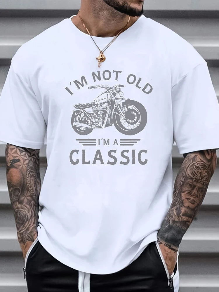 PENDRA Printed Sports Motorcycle T-Shirt