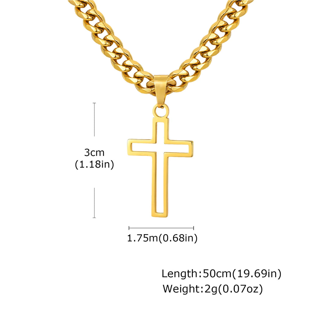 PENDRA Cross Basic Pendant Necklace