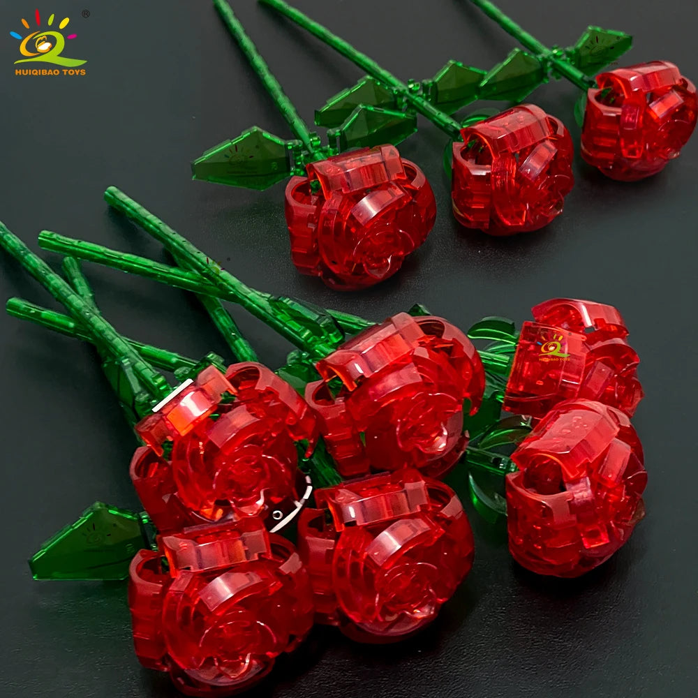 PENDRA Rose Eternal Floral Building Set