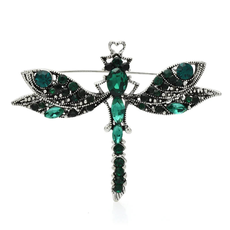 PENDRA Vintage Dragonfly Brooch
