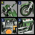 PENDRA Motorbike Moto Racer Building Set