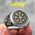 PENDRA Pirate Ax Totem Steel Ring