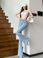 PENDRA Colorburst Embroidered Harem Pants