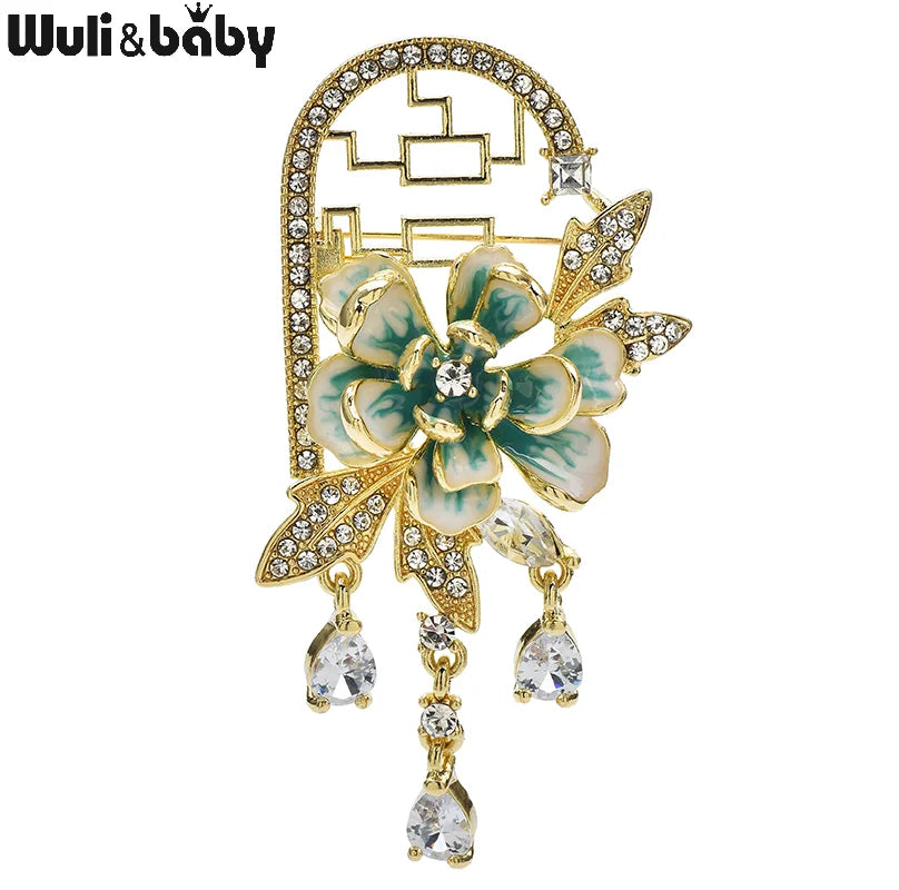 PENDRA Florielle8 Floral Brooch