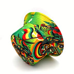 PENDRA Hip-hop Jamaican Character Print Double-sided Bucket Lightweight Fisherman Bucket Hat