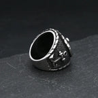 PENDRA Runeband Vintage Viking Rune Ring