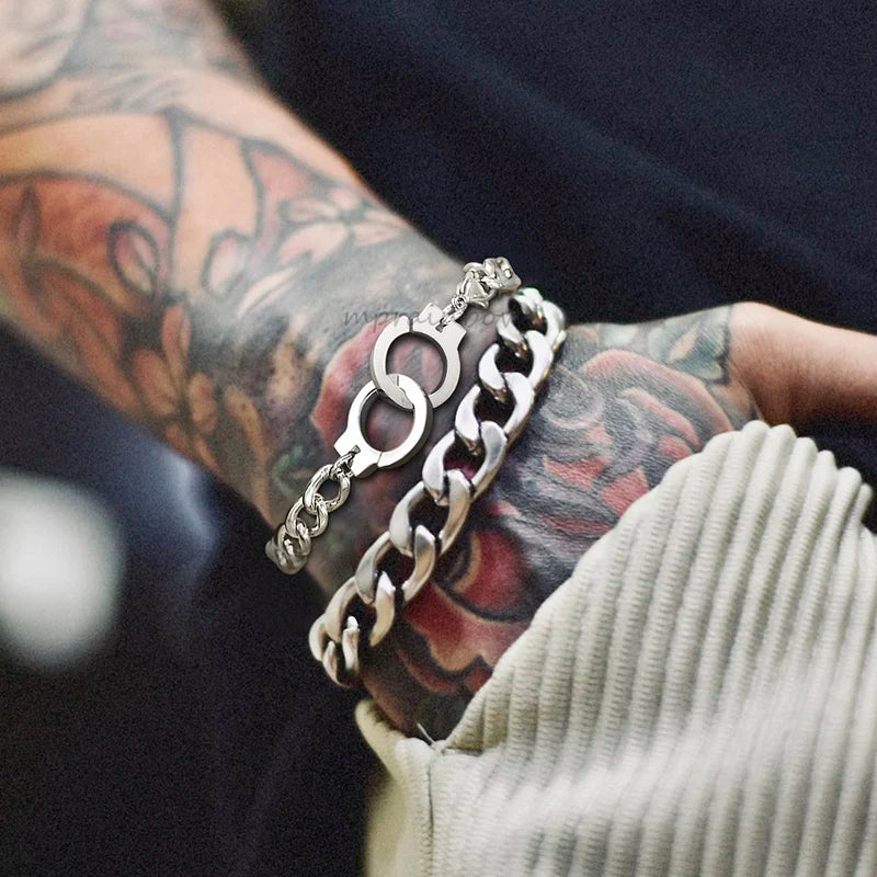 PENDRA Handcuff Chunky Bracelet