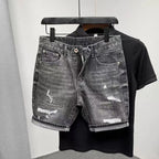 PENDRA Denim Washed Straight Jeans