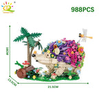 PENDRA Hedgeho Fly Floral Building Set