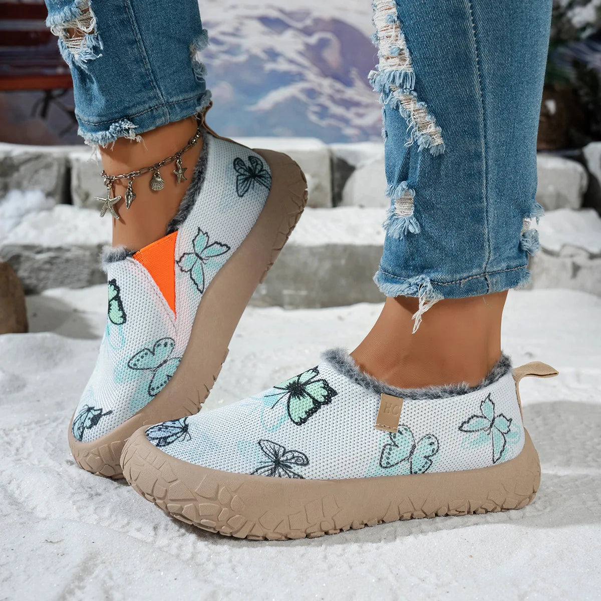 PENDRA Cotton Large Size Shoes
