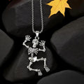 PENDRA Skullfun Halloween Weird Skull Pendant Necklace