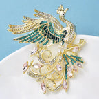 PENDRA Luxury Flying Phoenix Brooch