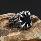 PENDRA Dragonclaw Viking Stone Ring