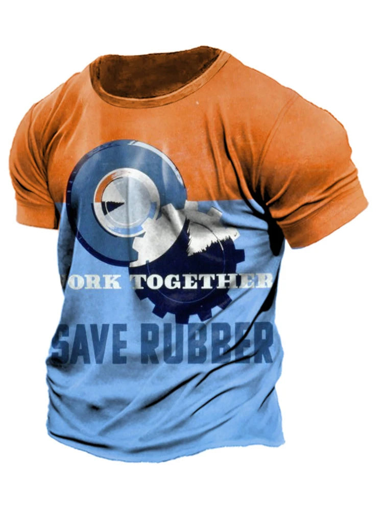 PENDRA Printed Sports Ship T-Shirt