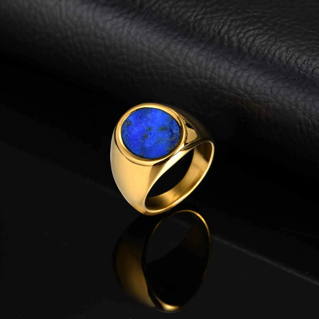 PENDRA Nerivion Natural Stone Ring