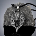 PENDRA Wolf Black Necklace