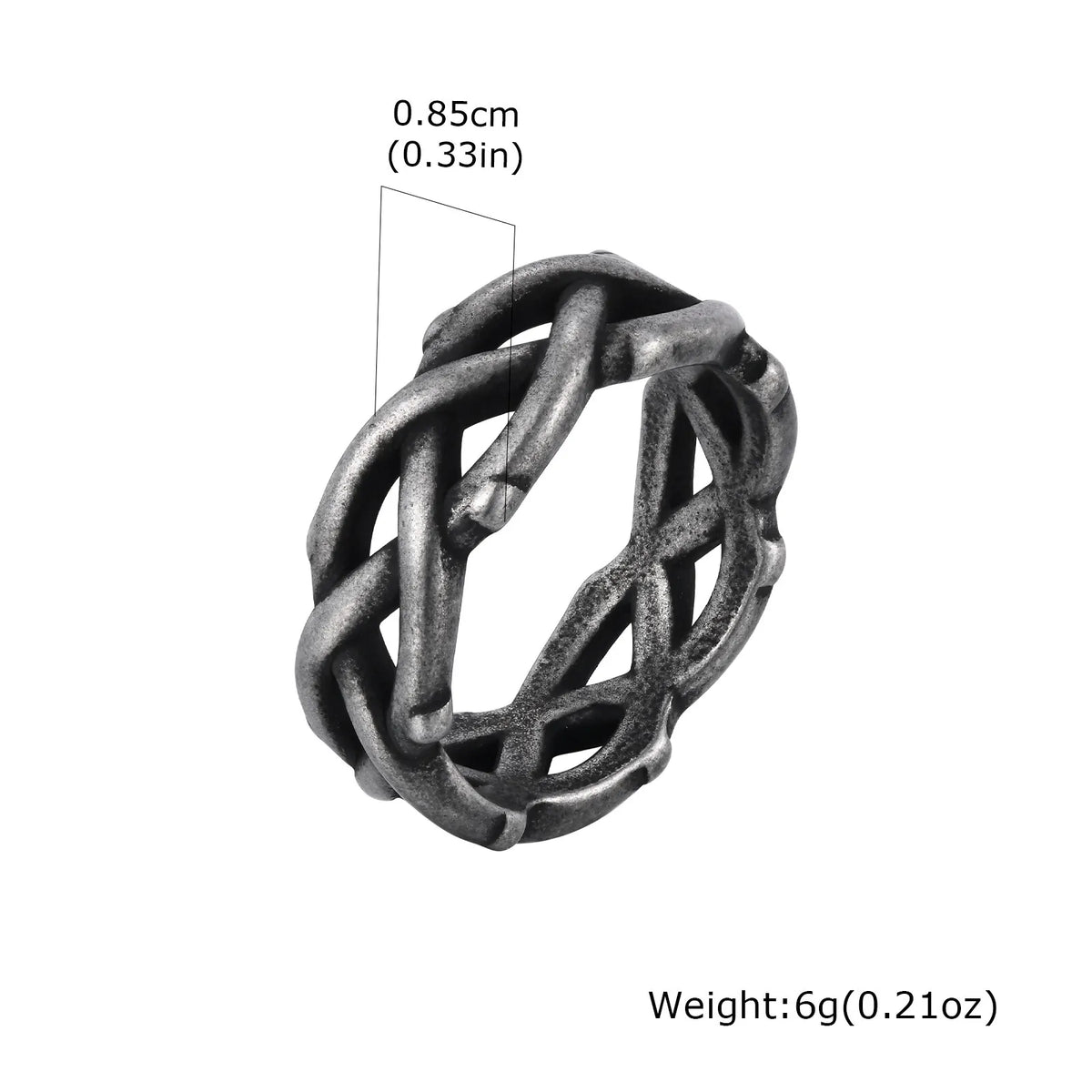 PENDRA Pryvex Wedding Band Ring