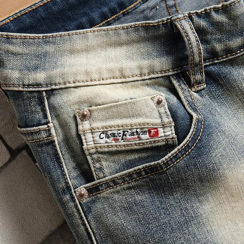 PENDRA Straight Leg Denim Jeans