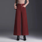 PENDRA Crocodile Print PU Straight Leg Pants