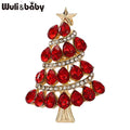 PENDRA Noelina Shining Christmas Tree Brooch