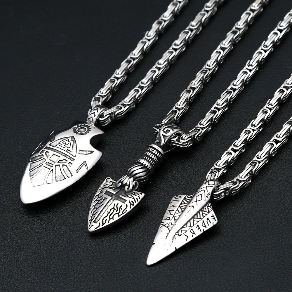 PENDRA Spearhead Nordic Viking Pendant
