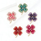 PENDRA Clovera Clover Flower Brooch