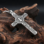PENDRA Sacredcross Catholic Jesus Cross Pendant
