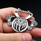 PENDRA Bearclaw Viking Bear Claw Axe Pendant