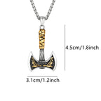 PENDRA Mens Norse Necklace