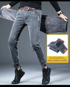 PENDRA Plush Wool Korean Jeans