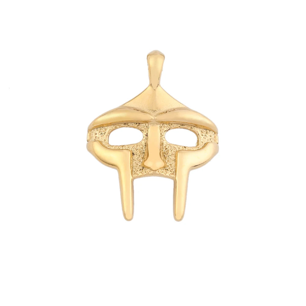 PENDRA MFDOOM Punk Mask Pendant Necklace