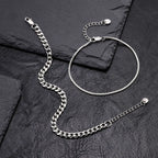 PENDRA Cuban Silver Bracelet