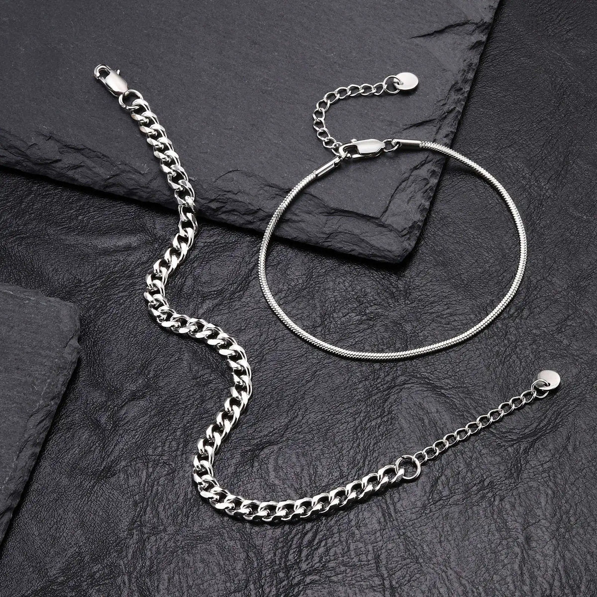 PENDRA Cuban Silver Bracelet