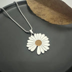 PENDRA Daisymini Stainless Steel Daisy Pendant