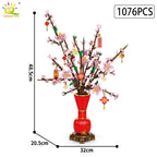 PENDRA Plum Blossom Floral Building Set