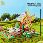 PENDRA Farm Pigsty Windmill Building Set