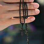 PENDRA Cross 60Cm Charm Pendant Necklace