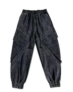 PENDRA Washed Brand Tooling Pants
