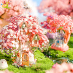 PENDRA Discoloration Cherry Floral Building Set