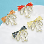 PENDRA Bellamy Handmade Crystal Bowknot Brooch