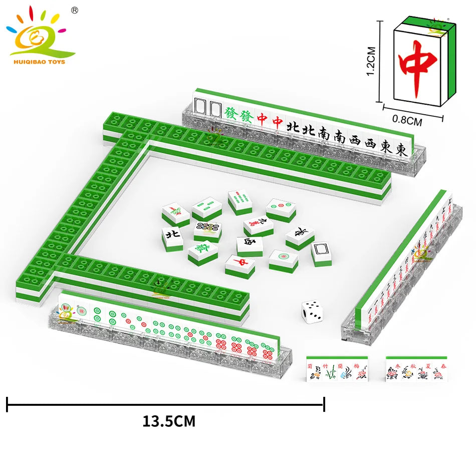 PENDRA Mahjong Mah Micro Building Set