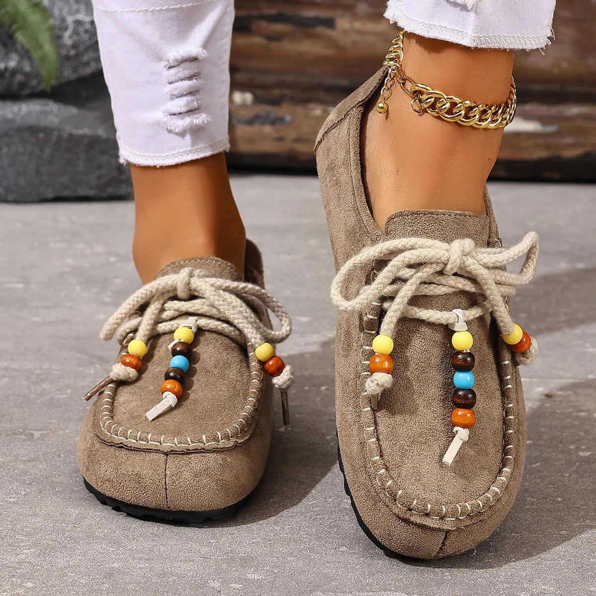 PENDRA Lace Large Size Shoes