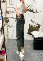 PENDRA Stretch Harem Ankle Jeans