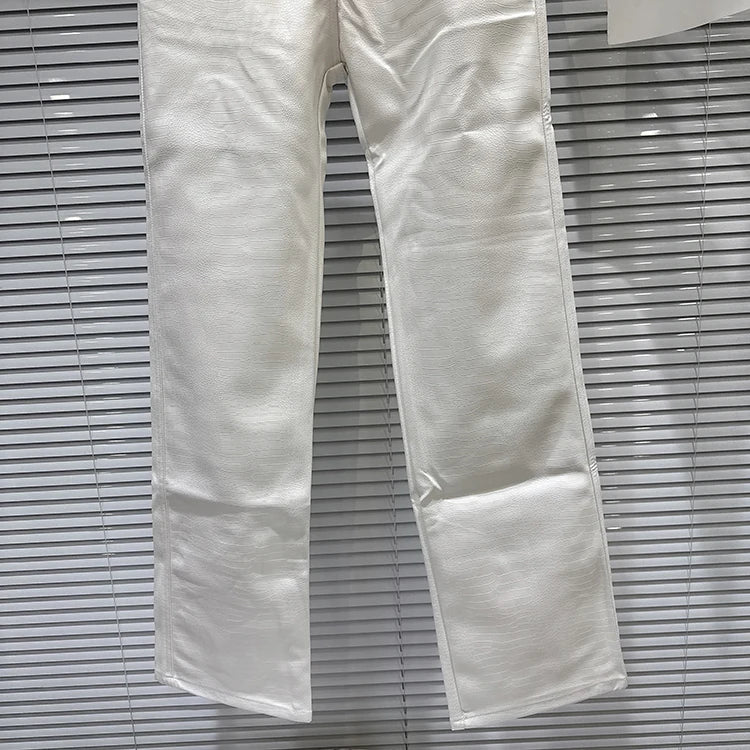 PENDRA Corduroy Cropped Wide Leg Pants