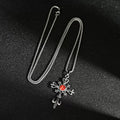 PENDRA Smoothcross Minimalist Titanium Steel Cross Necklace