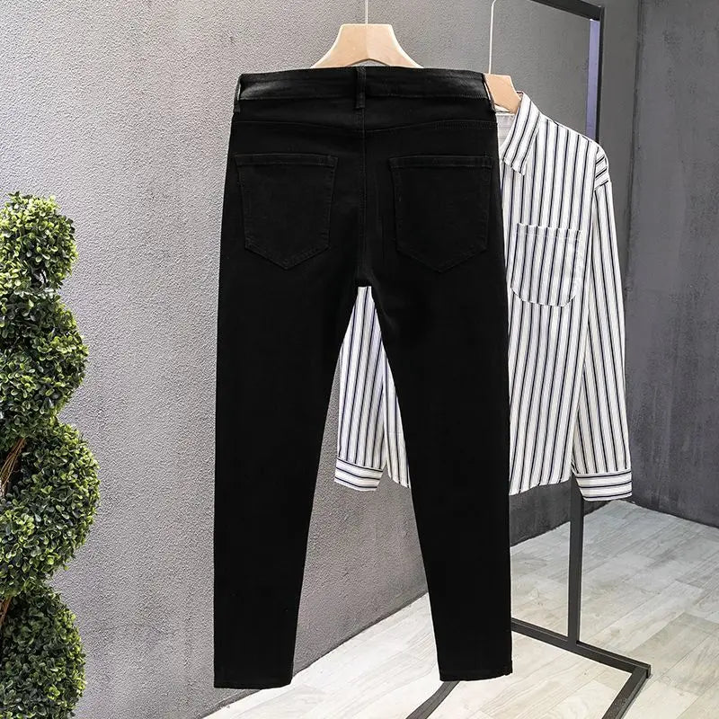 PENDRA Hot Diamond Black Jeans
