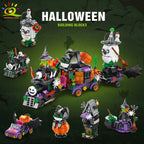 PENDRA House Train Pumpkin Building Set