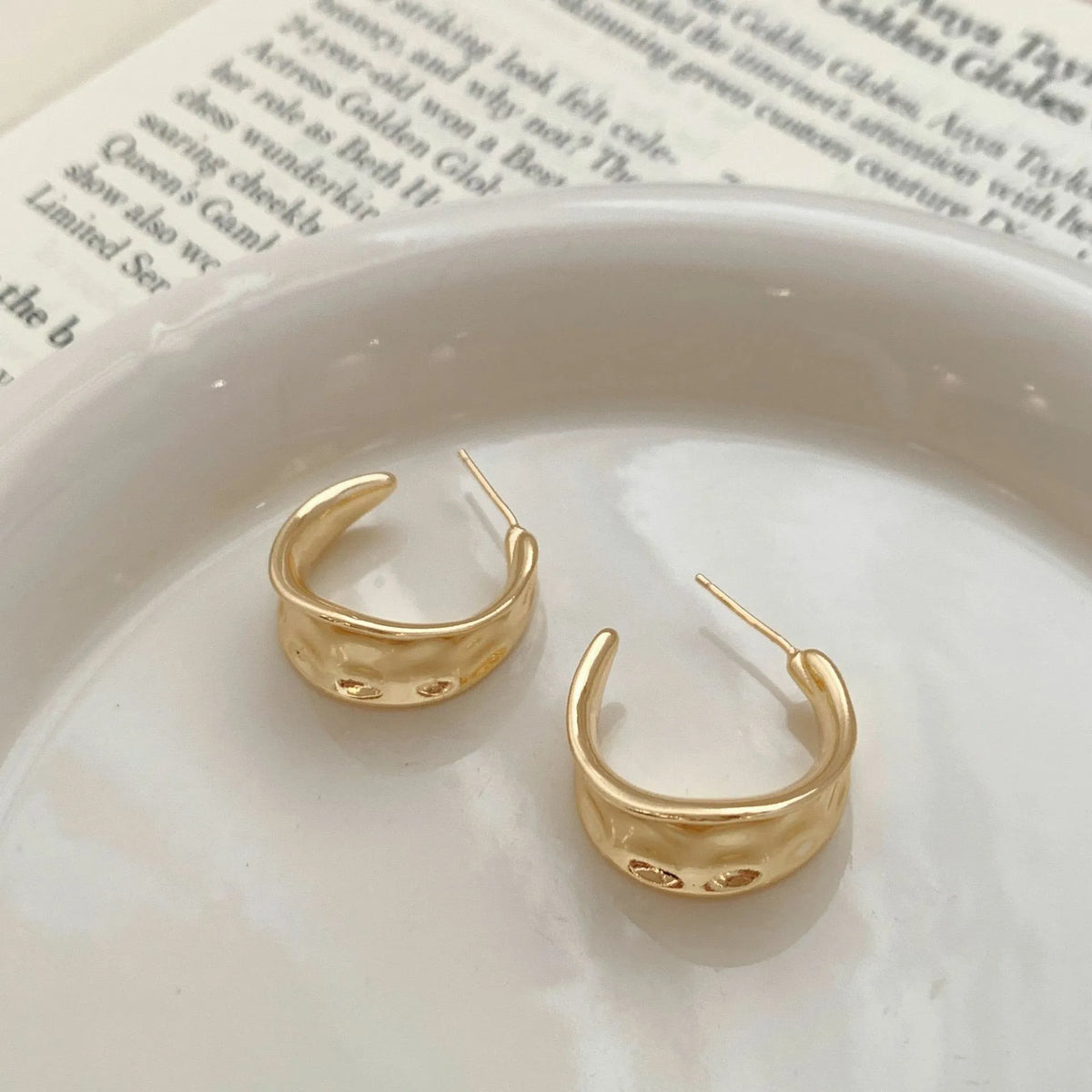 VENTFILLE 925 Sterling Silver Earring for Women Ear Plain Ring Fashion Elegant Drawing Geometry Jewelry Party Gift Dropshipping
